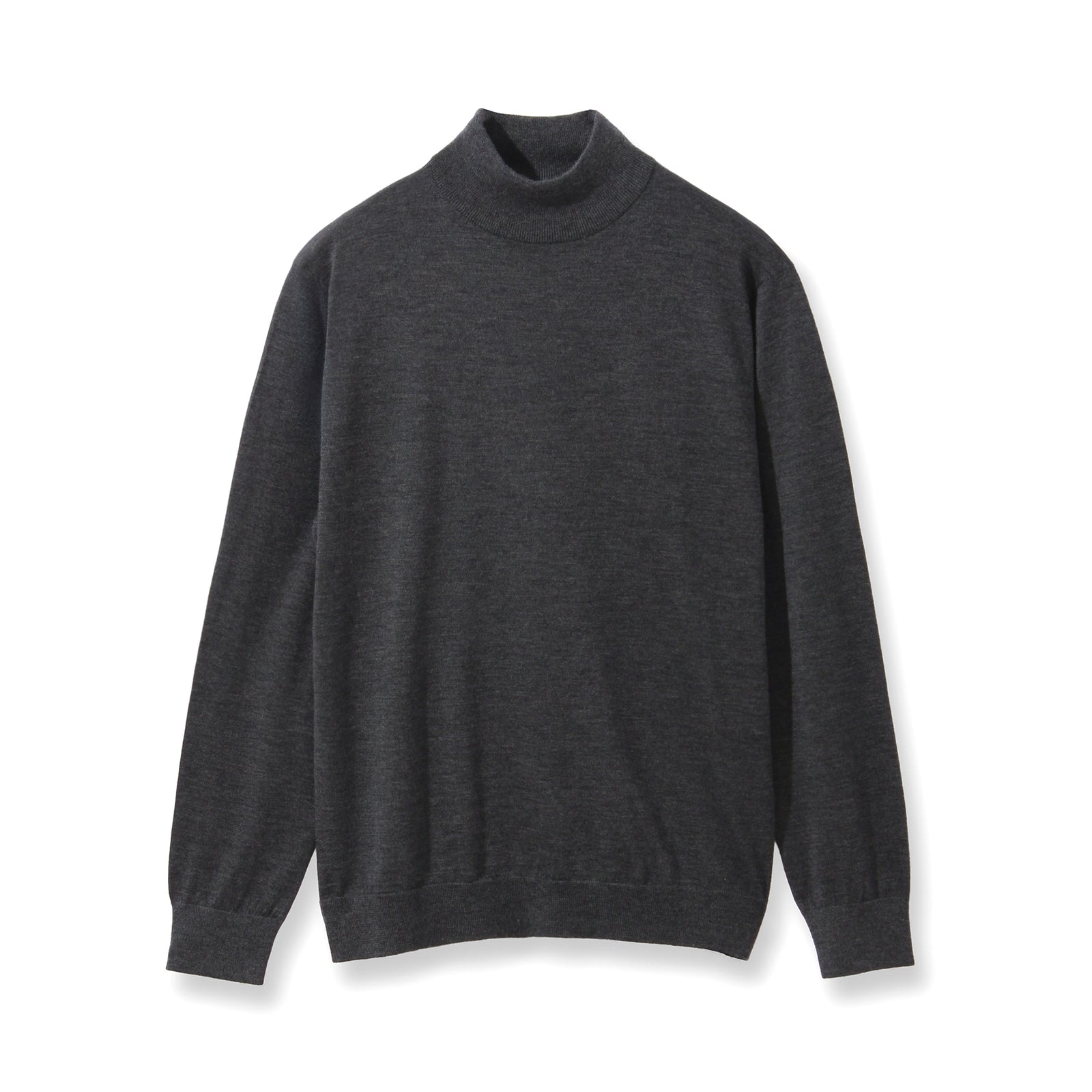 【未使用】THE SOLE 30ゲージ カシミヤ クルーネックニット ブラック THE SOLE（ザソール） 30ゲージ アラシャンカシミヤ クルーネック