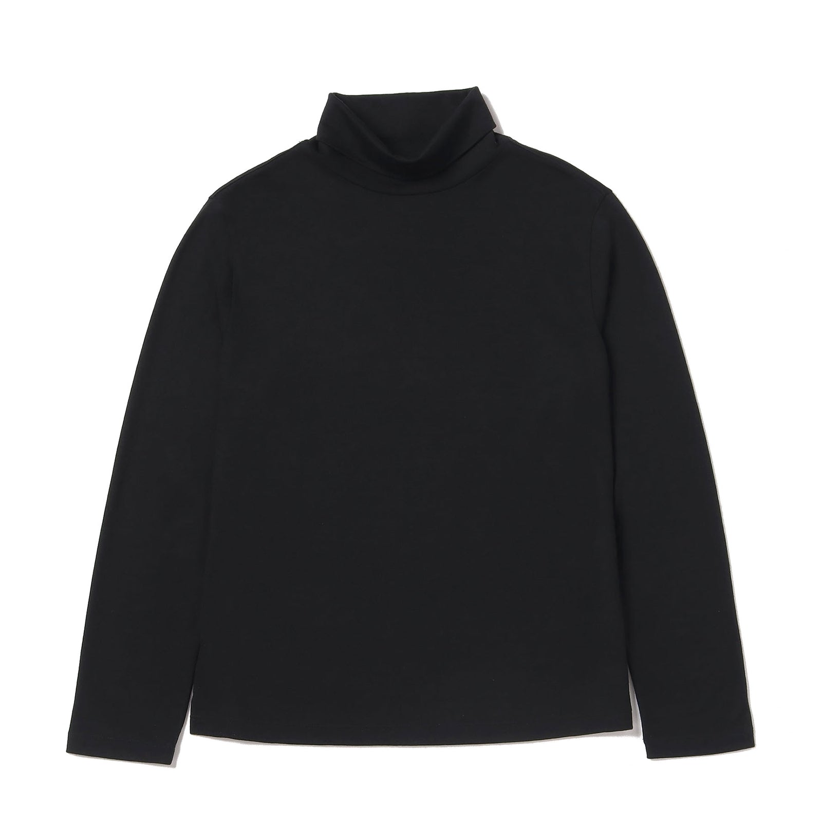 nomiamo（ノミアモ）ウォッシャブルウールタートルネック ブラック