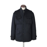 【12/4（木）13:00 販売開始予定】カシミヤM-65フィールドジャケット ネイビー