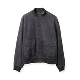 【10/9（木）19:00販売開始予定】ライトウエイトスエード バルスタリーノブルゾン ネイビー