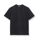 反毛デニム クルーネックTシャツ ブラック