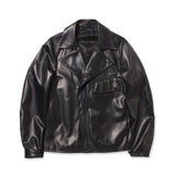 ラムナッパレザー ダブルライダース ジャケット