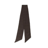 【1/24（土）13:00販売開始予定】Ermenegildo Zegna シルクウール グレンチェック ネッカチーフ ブラウン