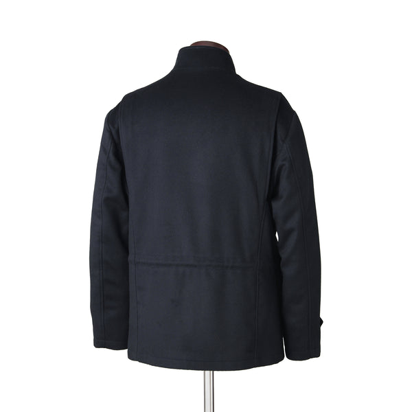 【12/4（木）13:00 販売開始予定】カシミヤM-65フィールドジャケット ネイビー