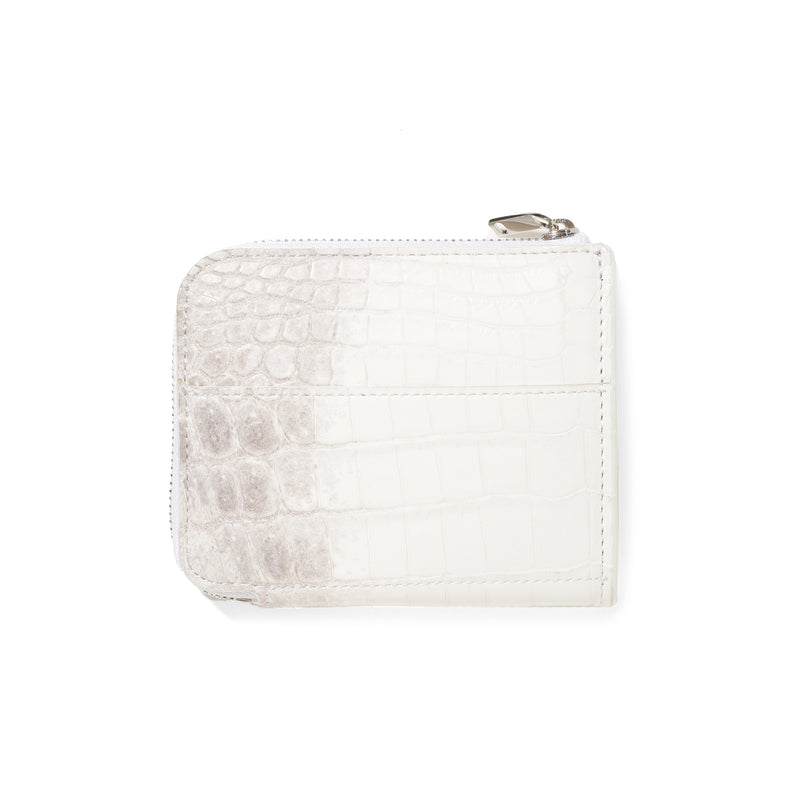 クロコダイル L字ジップウォレット ヒマラヤ