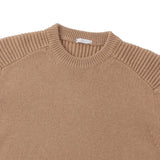 【11月19日（水） 18:00 販売開始予定】「干場義雅氏別注」 カシミヤミドルゲージ コマンドニット キャメル