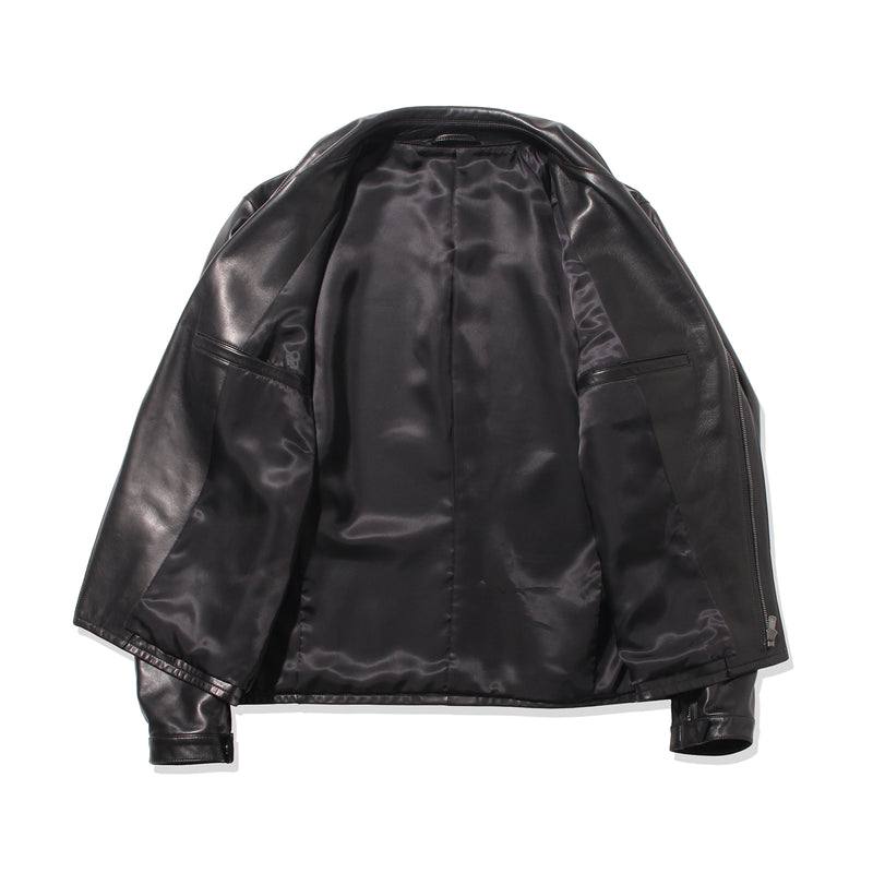 ラムナッパレザー ダブルライダース ジャケット