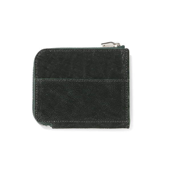 【11月27日(木) 19:00販売開始予定】エレファント L字 ジップウォレット グリーン