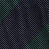 【3/13（金）19:00予約販売開始予定】【3月下旬頃発送予定】「SHIPS 完全監修」シルクコットン ブロックストライプレップタイ  グリーン×ネイビー