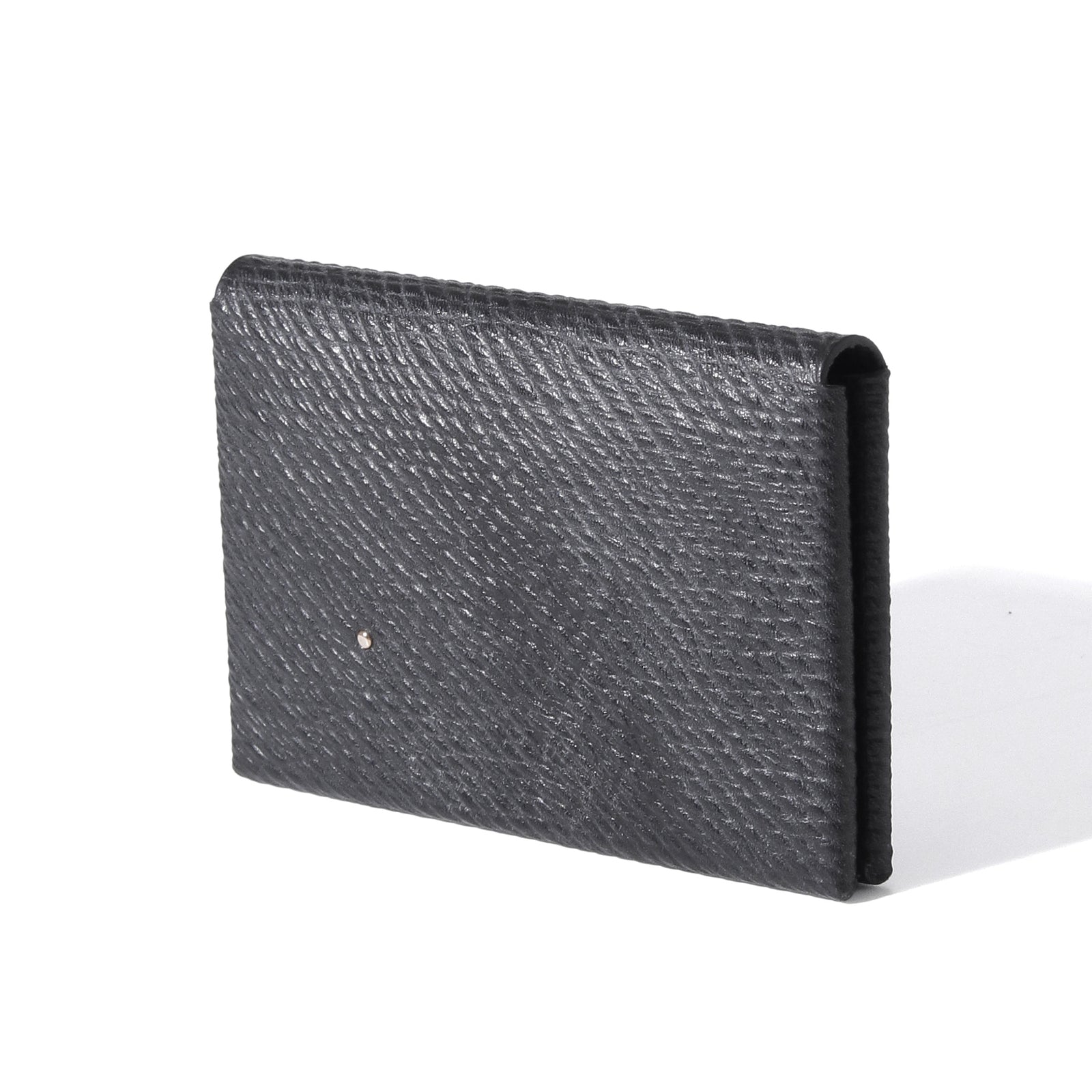 【GW限定価格】 T•MBH 葉合せ 名刺カードケース ヴォリンカ 黒 GW限定価格】 T•MBH 葉合せ 名刺カードケース ヴォリンカ 黒