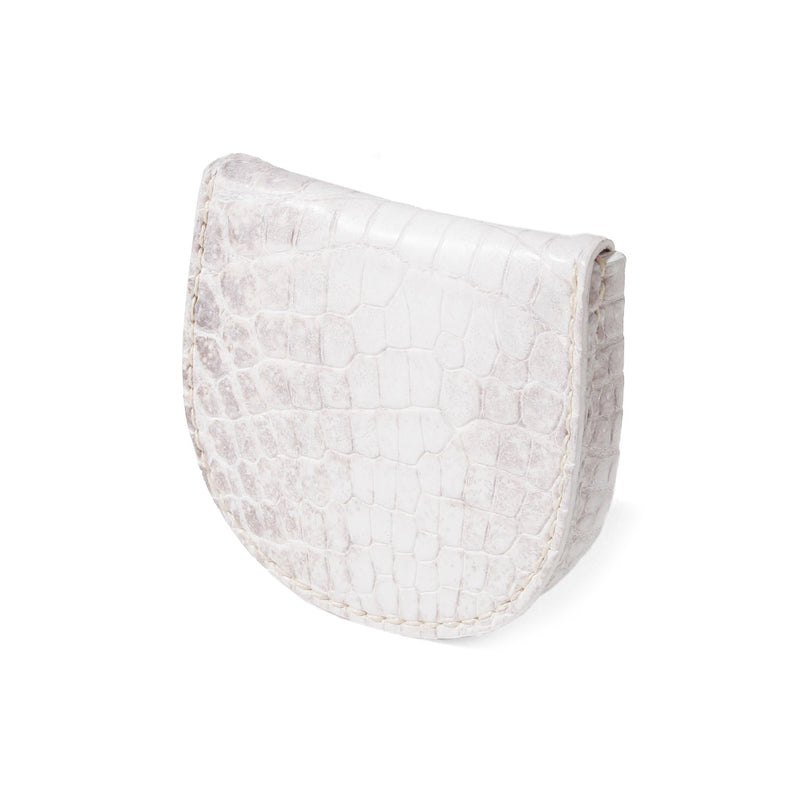 馬蹄（ばてい）クロコダイルコインケース ヒマラヤ