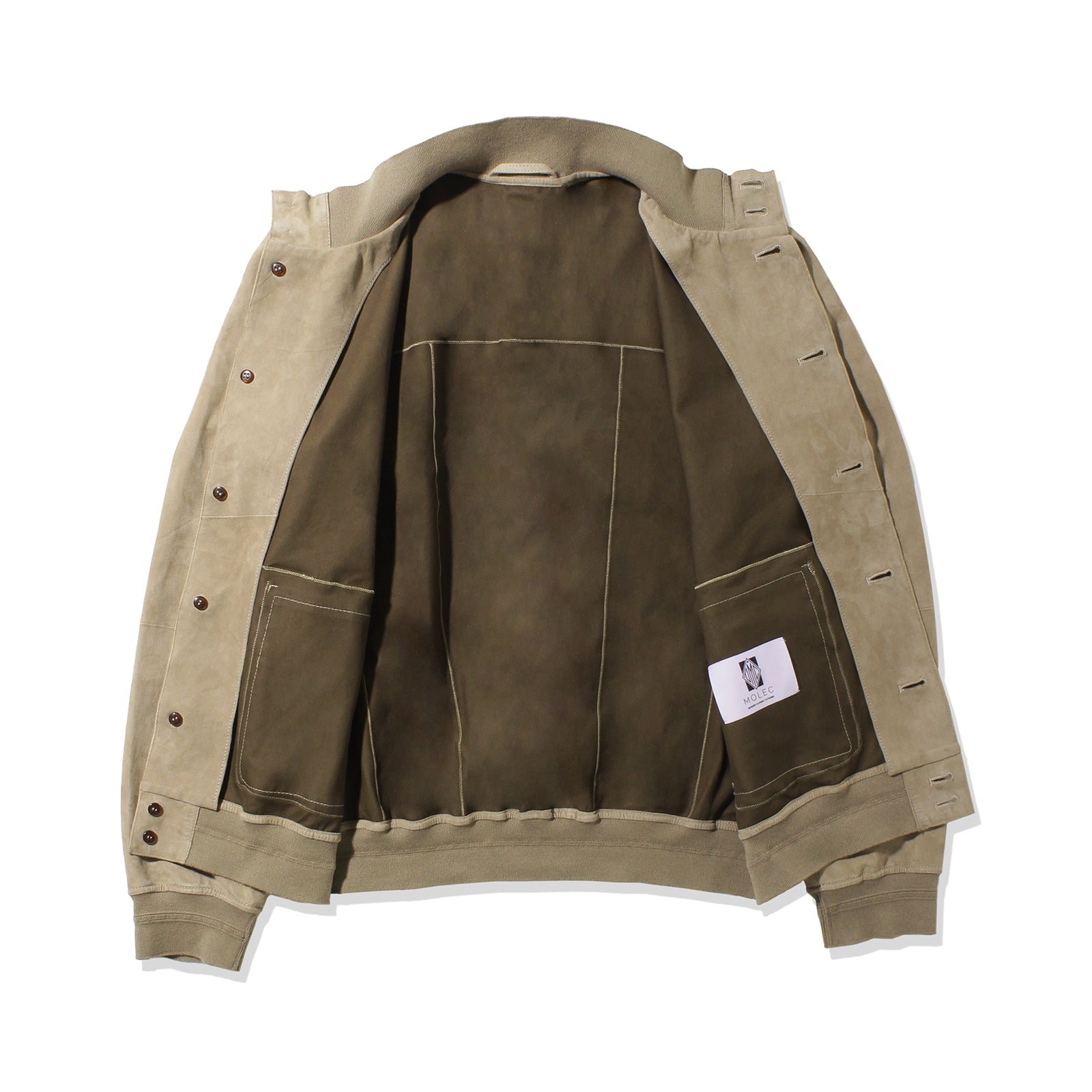 MOLEC（モレック）ライトウエイトスエード バルスタリーノブルゾン