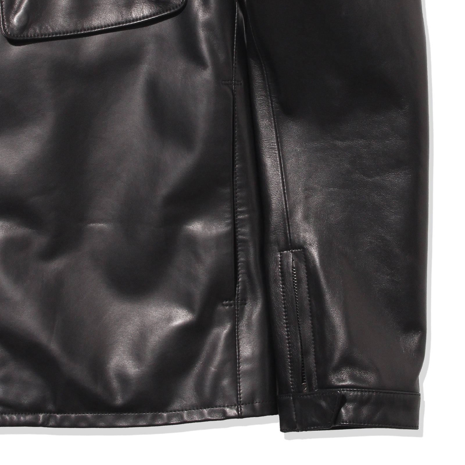 MOLEC（モレック）ラムナッパレザー ダブルライダース ジャケット