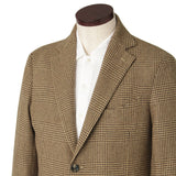 【10月28日（火） 13:00 予約販売開始予定】Loro Piana カシミヤウール グレンチェックジャケット キャメル