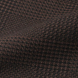 【1/24（土）13:00販売開始予定】Ermenegildo Zegna シルクウール グレンチェック ネッカチーフ ブラウン