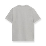 反毛デニム クルーネックTシャツ ライトグレー