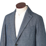 【3月3日19時販売開始予定】コットンシャンブレー インディゴ ジャケット