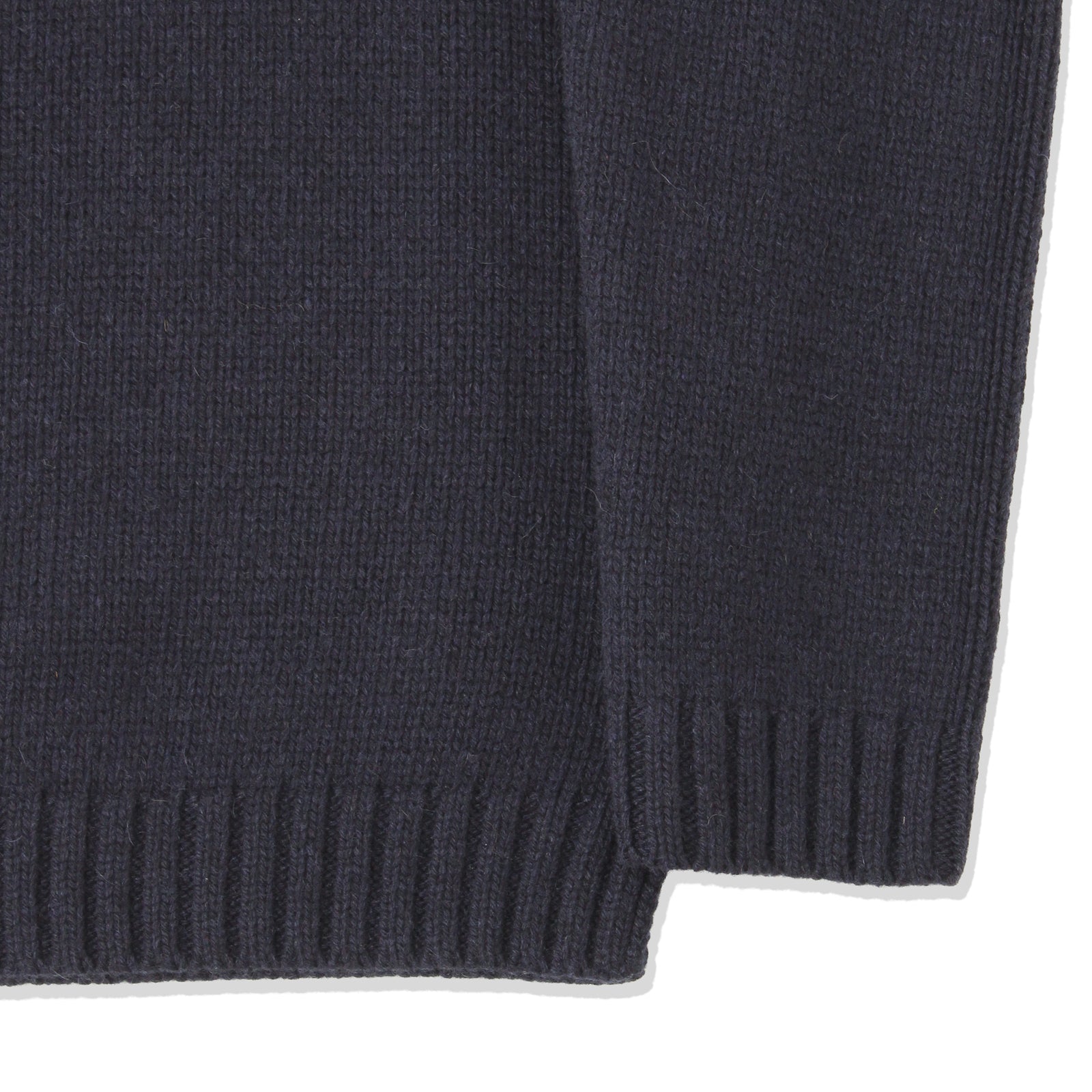 柴わん様　colombo カシミヤニット　未使用 nomiamo（ノミアモ）カシミヤミドルゲージクルーニット ネイビー