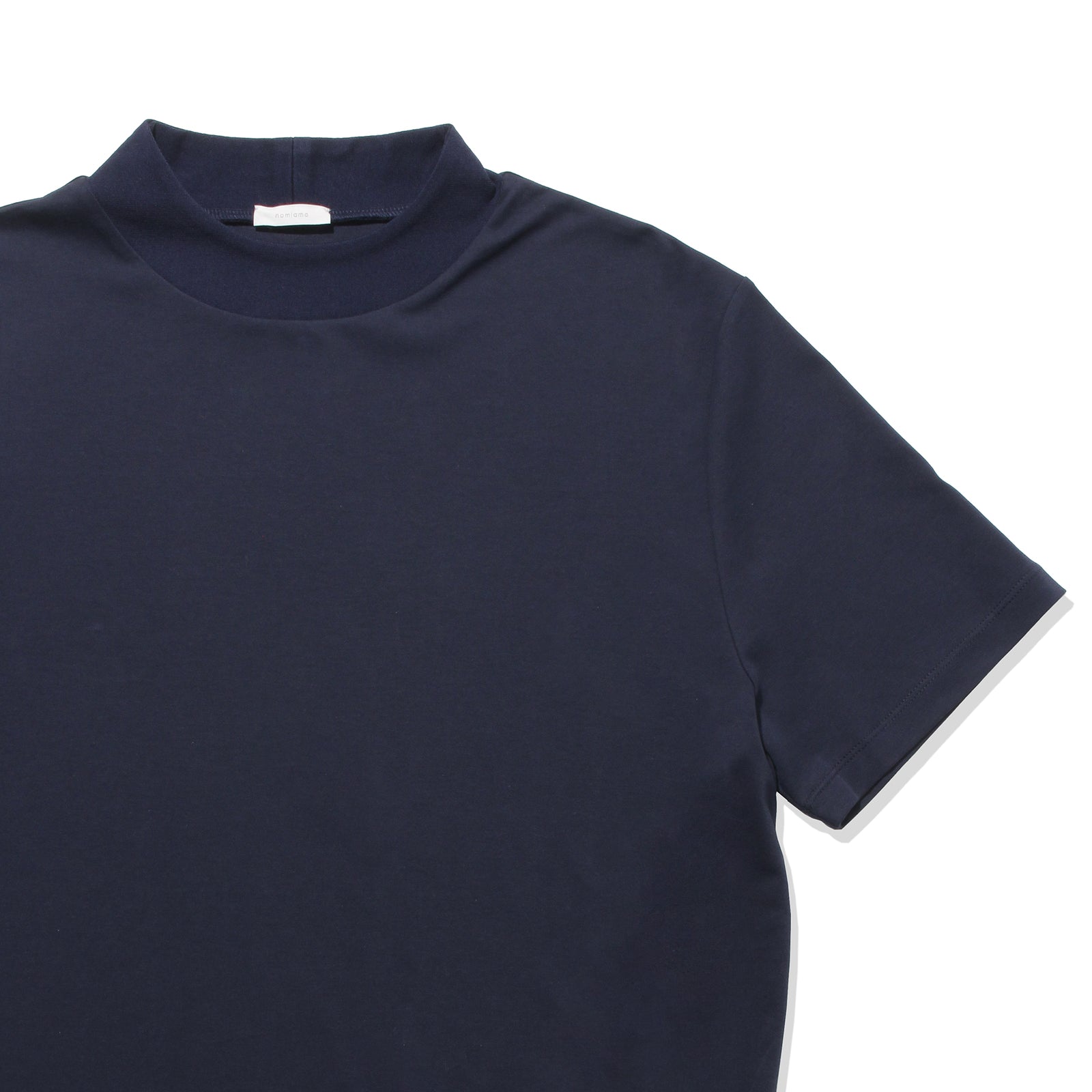 【NAVY】<nomiamo> コットン クルーネックTシャツ nomiamo＞ コットン クルーネックTシャツ