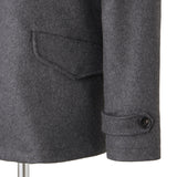 【12/4（木）13:00 販売開始予定】PIACENZA カシミヤM-65 フィールドジャケット グレー