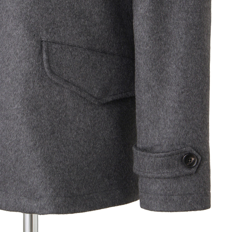 【12/4（木）13:00 販売開始予定】PIACENZA カシミヤM-65 フィールドジャケット グレー