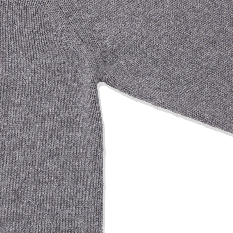 【11月19日（水） 18:00 販売開始予定】「干場義雅氏別注」 カシミヤミドルゲージ コマンドニット グレー