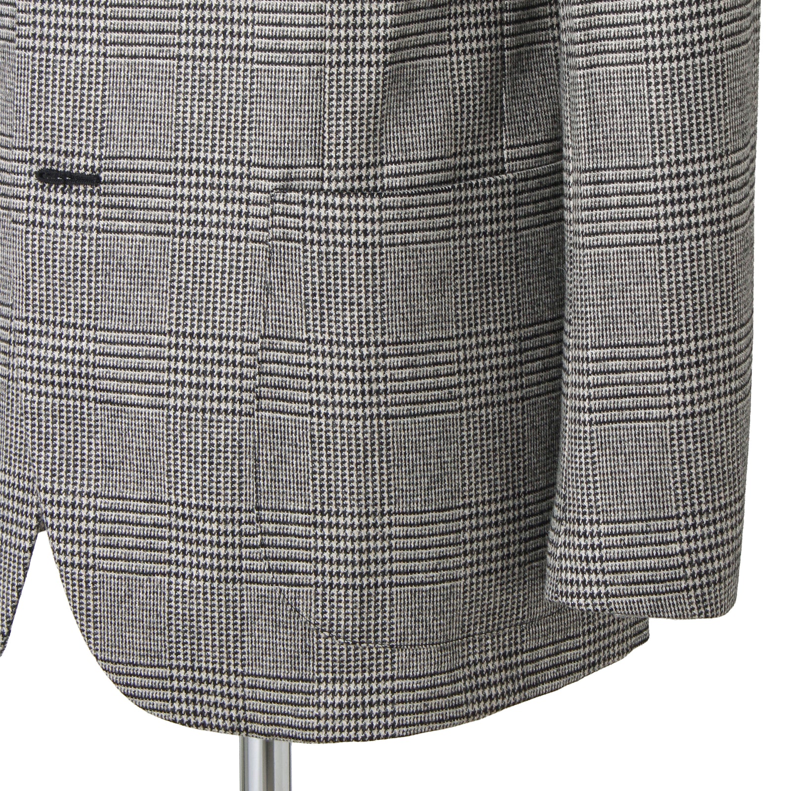 Finjack（フィンジャック）ウールストレッチグレーグレンチェック