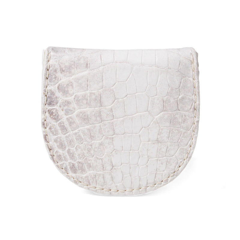 馬蹄（ばてい）クロコダイルコインケース ヒマラヤ