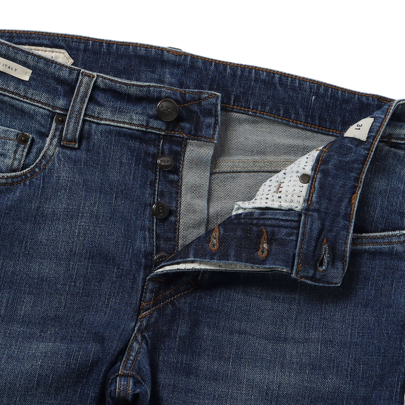 YCHAI(イカイ)ブルー　デニム　31インチ YCHAI【イカイ】デニムパンツ ROBUSTO YPU004 2DS001 812 BLUE