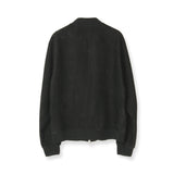 【10/9（木）19:00販売開始予定】ライトウエイトスエード MA-1ブルゾン ブラック