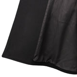 ウールカシミヤ シングルバルカラーコート ブラック