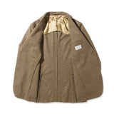 【10月28日（火） 13:00 予約販売開始予定】Loro Piana カシミヤウール グレンチェックジャケット キャメル