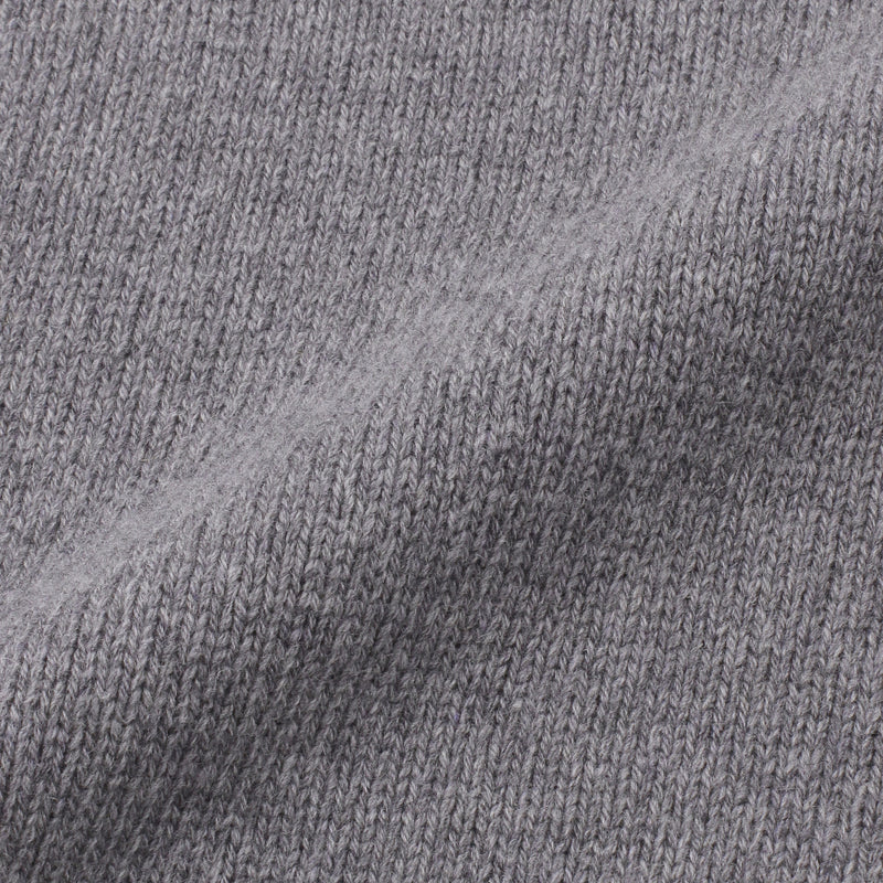 【11月19日（水） 18:00 販売開始予定】「干場義雅氏別注」 カシミヤミドルゲージ コマンドニット グレー
