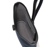 【1/31（土）13:00 販売開始予定】MICHAEL キャンバスレザー ワンハンドバッグ ネイビー