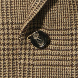 【10月28日（火） 13:00 予約販売開始予定】Loro Piana カシミヤウール グレンチェックジャケット キャメル