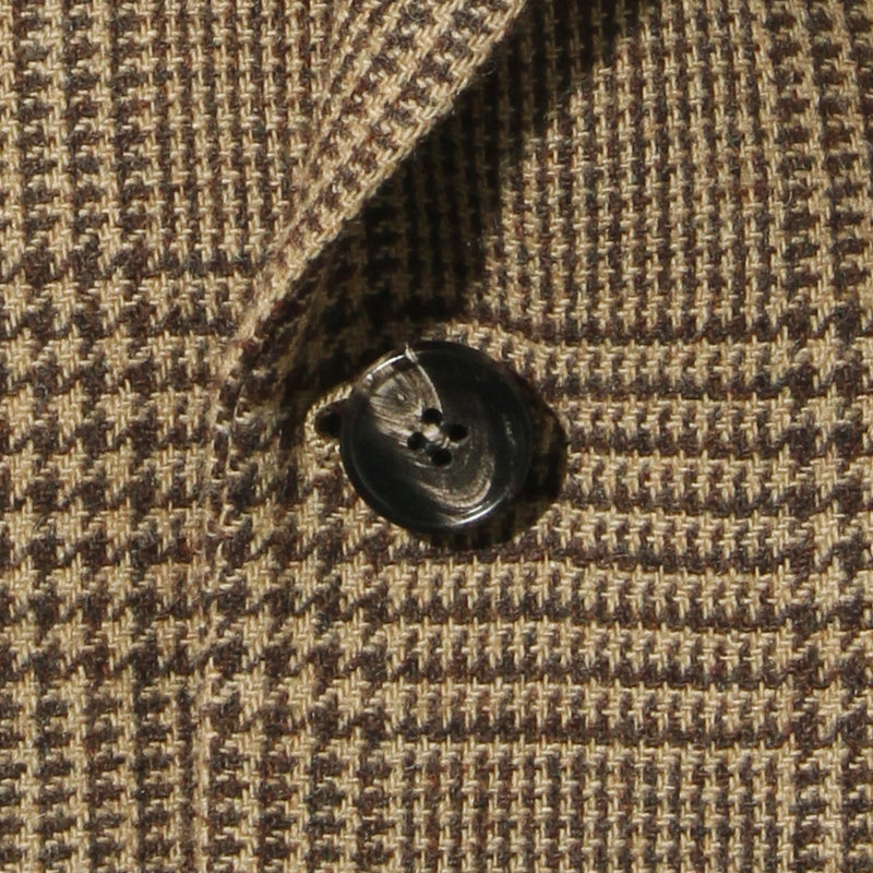 【10月28日（火） 13:00 予約販売開始予定】Loro Piana カシミヤウール グレンチェックジャケット キャメル
