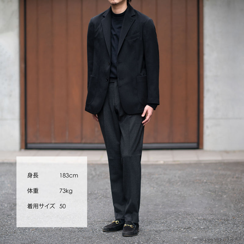 【12/13（土）13:00 販売開始予定】ブラックカシミヤジャケット