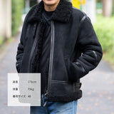 【11/3（火）19:00販売開始予定】B-3 ムートンフライトジャケット ブラック