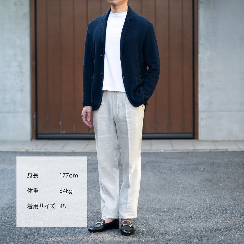 Finjack（フィンジャック）コットンメッシュニット テーラード