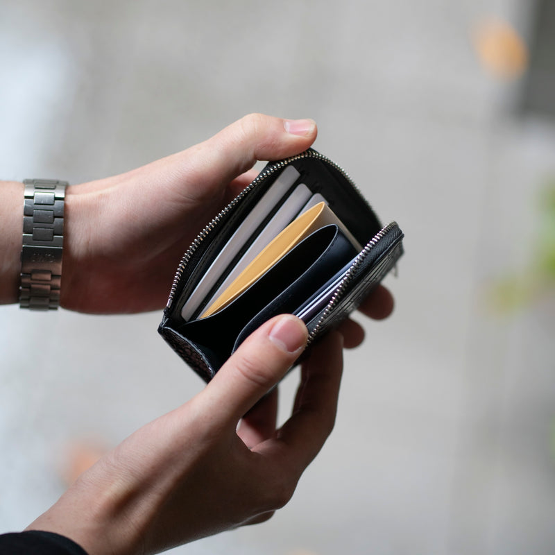 クロコダイル L字ジップウォレット ヒマラヤ