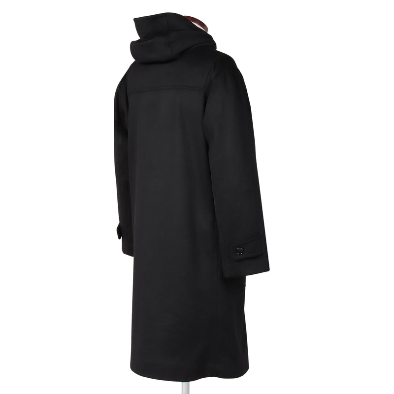 ウールカシミヤ ダッフルコート ブラック