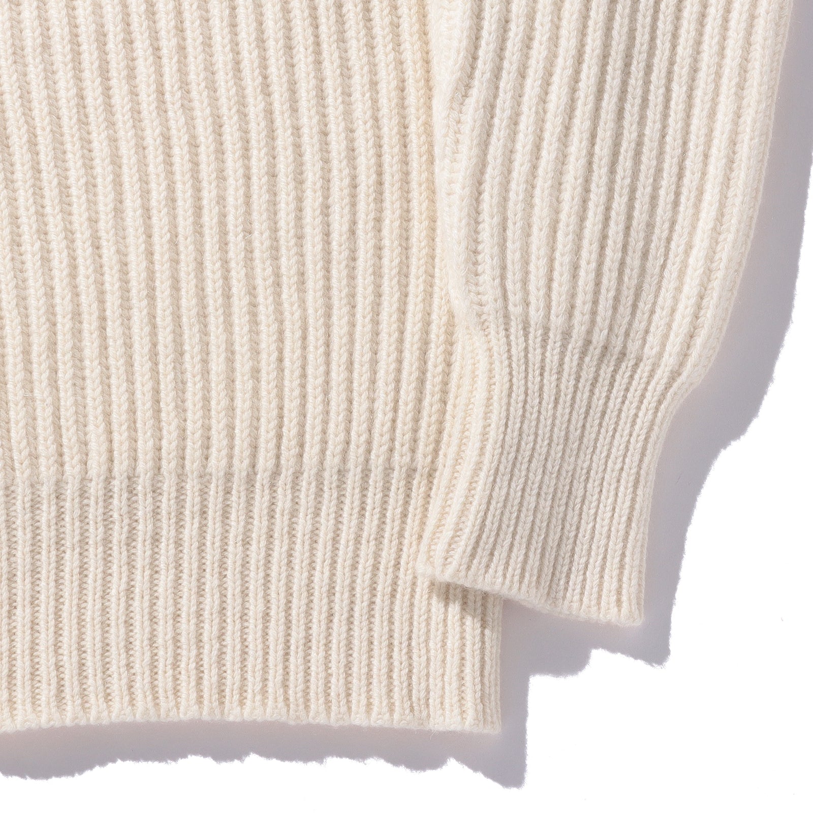 nomiamo（ノミアモ）カシミヤミドルゲージクルーフィッシャーマン