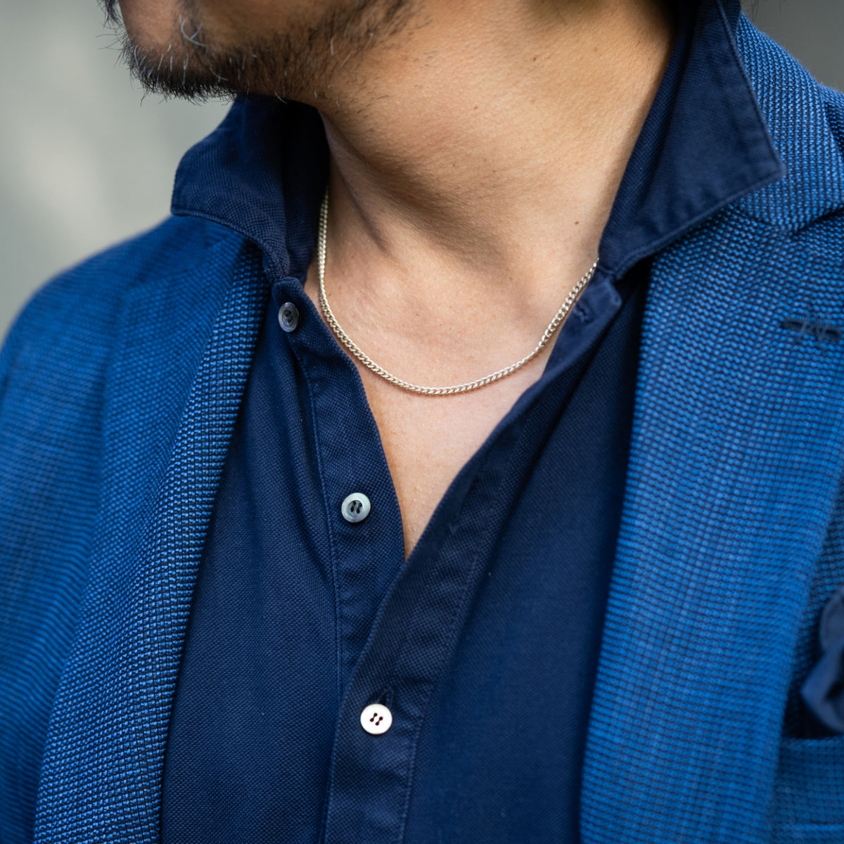 the sole 【新品】luna ビンテージ シルバー チェーンネックレス THE SOLE（ザソール）luna モダンビンテージ シルバーネックレス