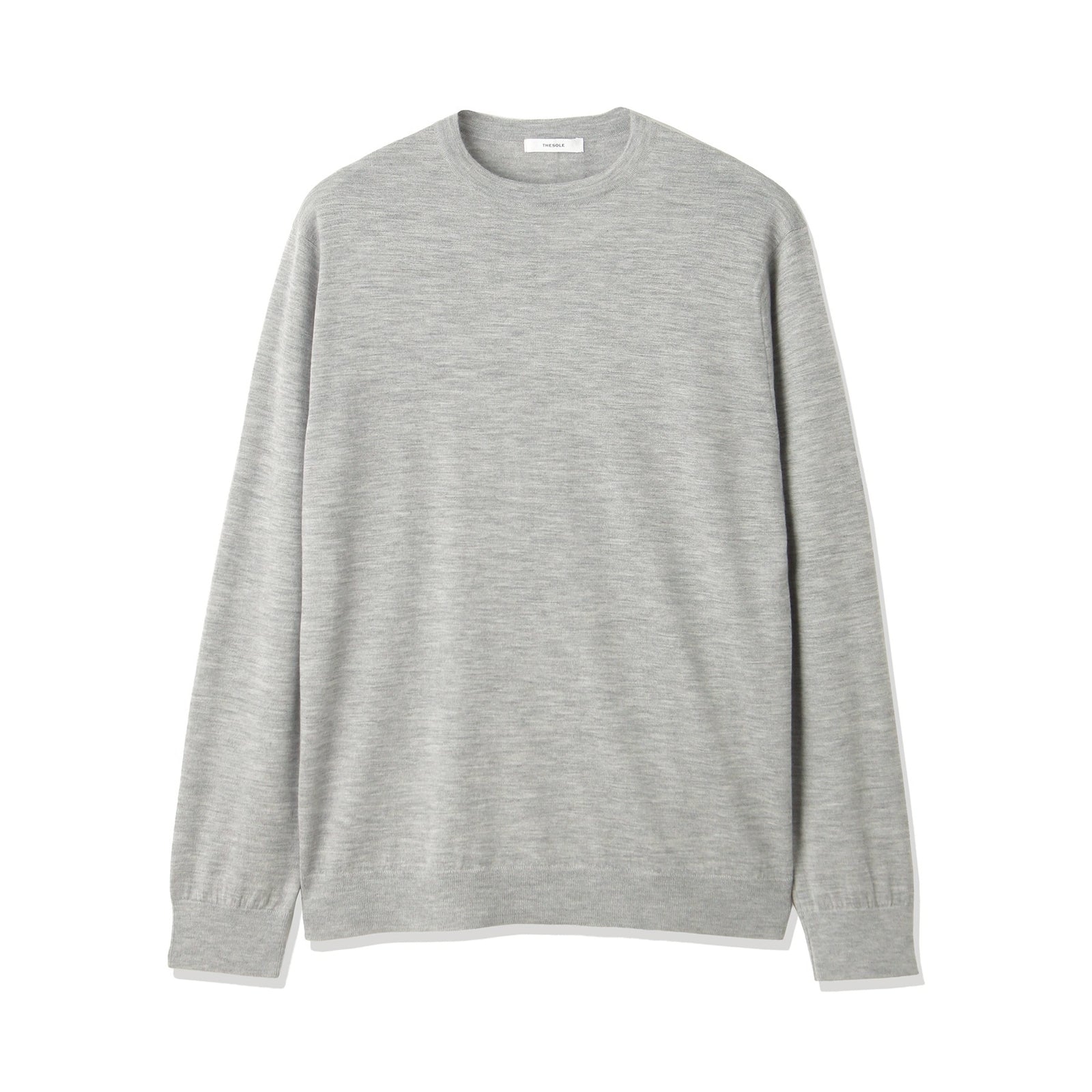 THE SOLE（ザソール） 30ゲージ アラシャンカシミヤ クルーネック