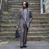 【9月中旬頃発送予定】「福島ティアモ雄介氏 完全監修」 WILLIAM キャンバスレザー 3WAYショルダーバッグ ブラック
