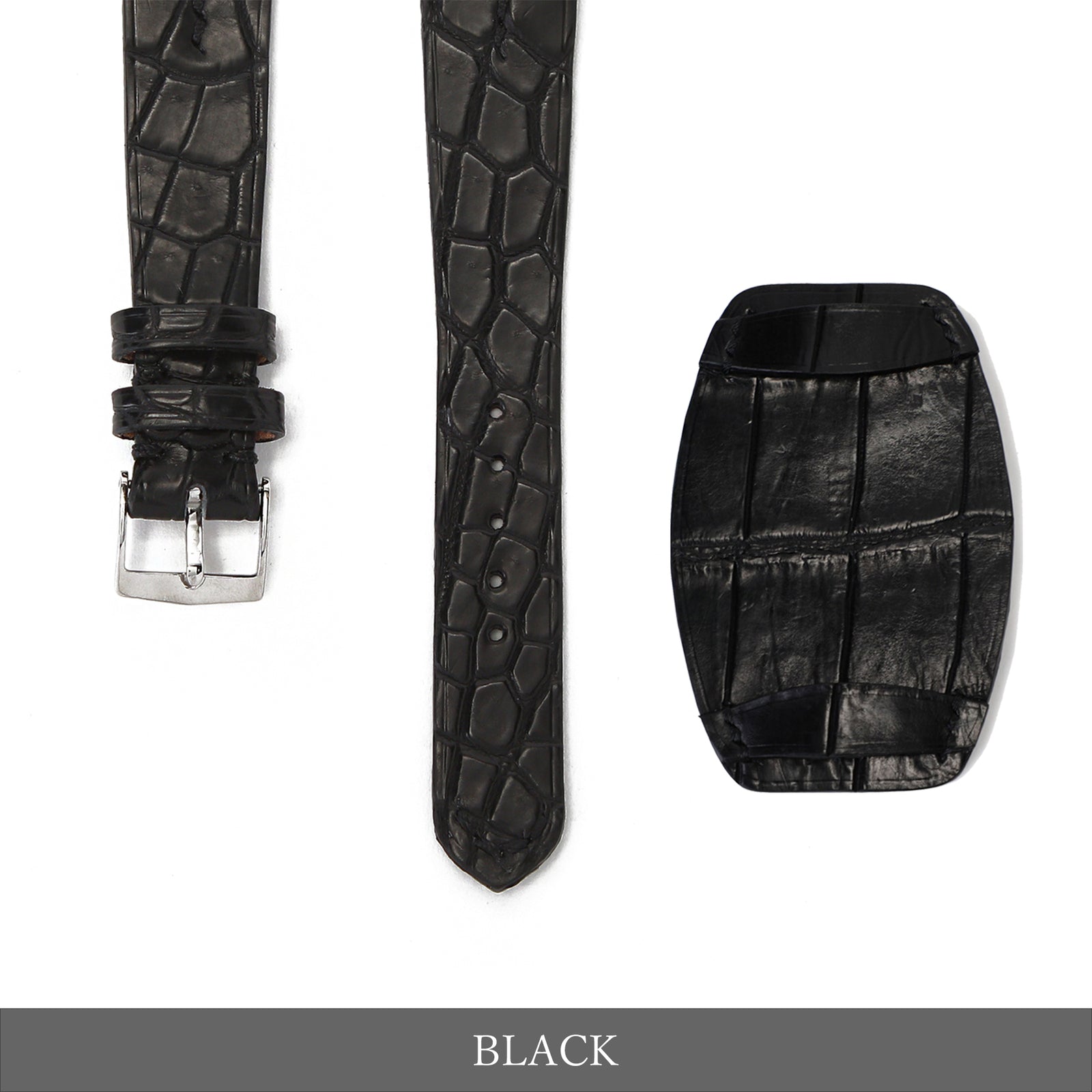 THE SOLE ウォッチプロテクター付き クロコダイル ヴィンテージストラップ 1-1_cb4da3e0-2ca1-4762-8ae7-