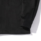 【11月下旬頃発送予定：予約商品】<br>カシミヤCPOシャツジャケット ブラック