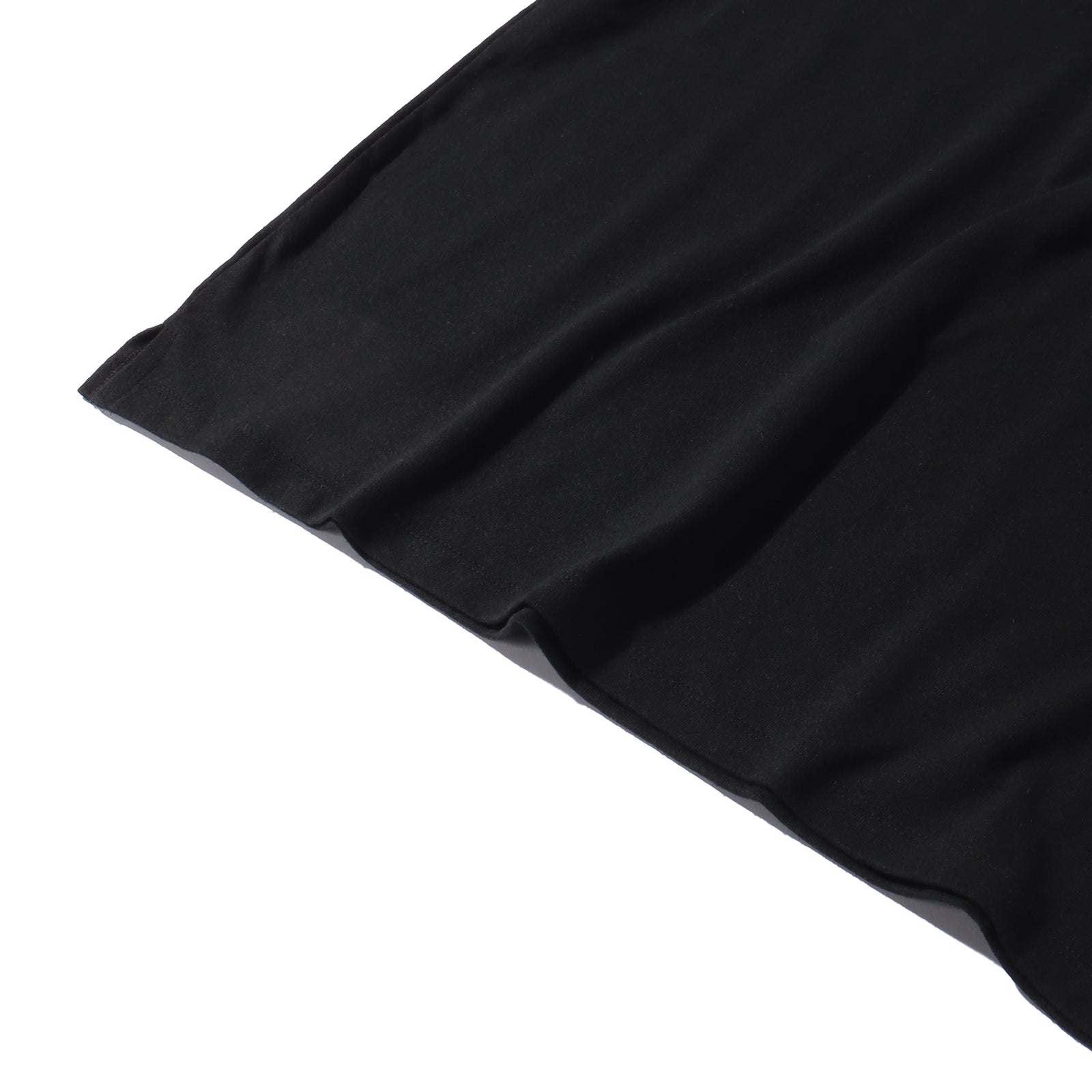 nomiamo（ノミアモ）コットンリネン ポロシャツ ブラック【MASTERPLAN