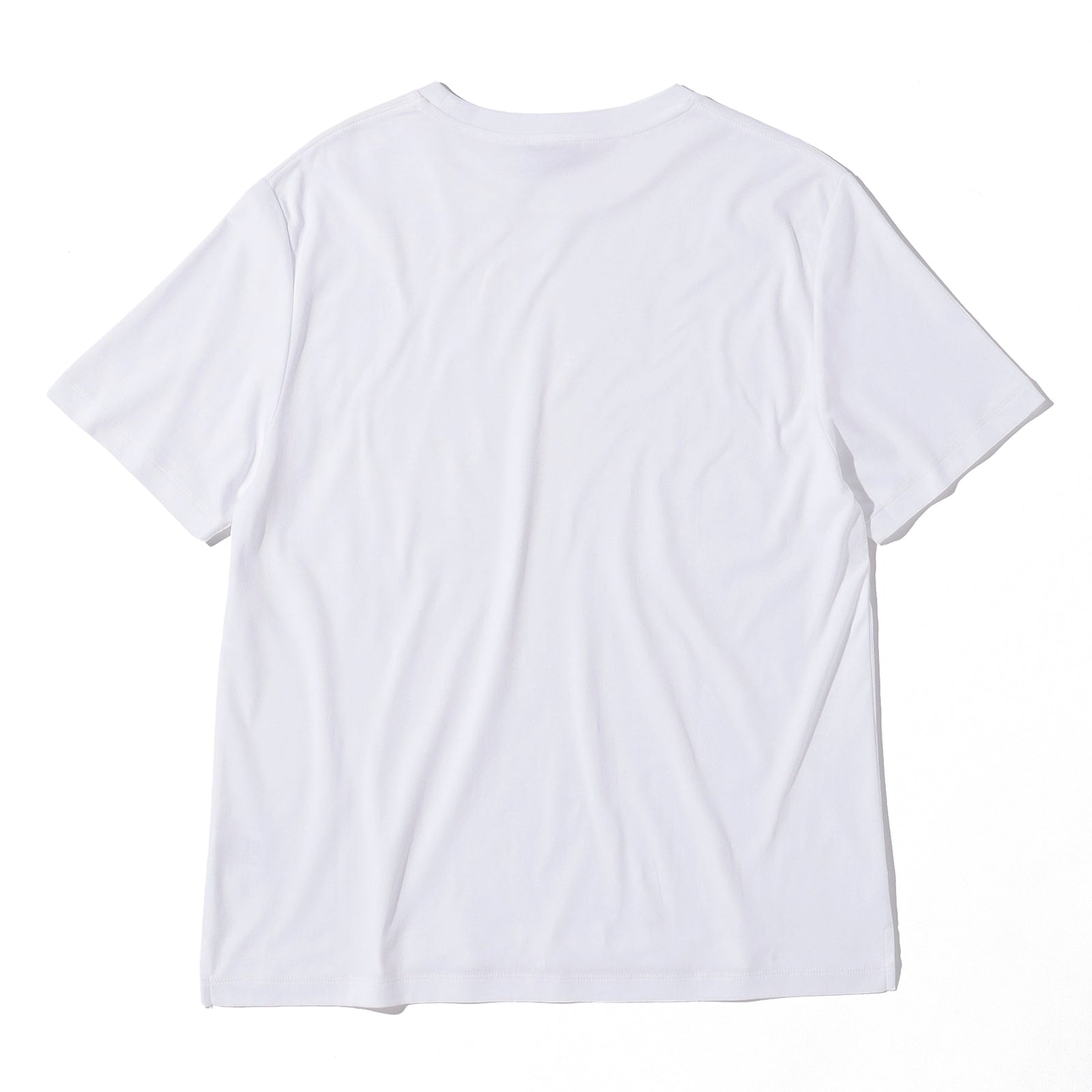 nomiamo（ノミアモ）スーピマコットンクルーネックTシャツ ホワイト