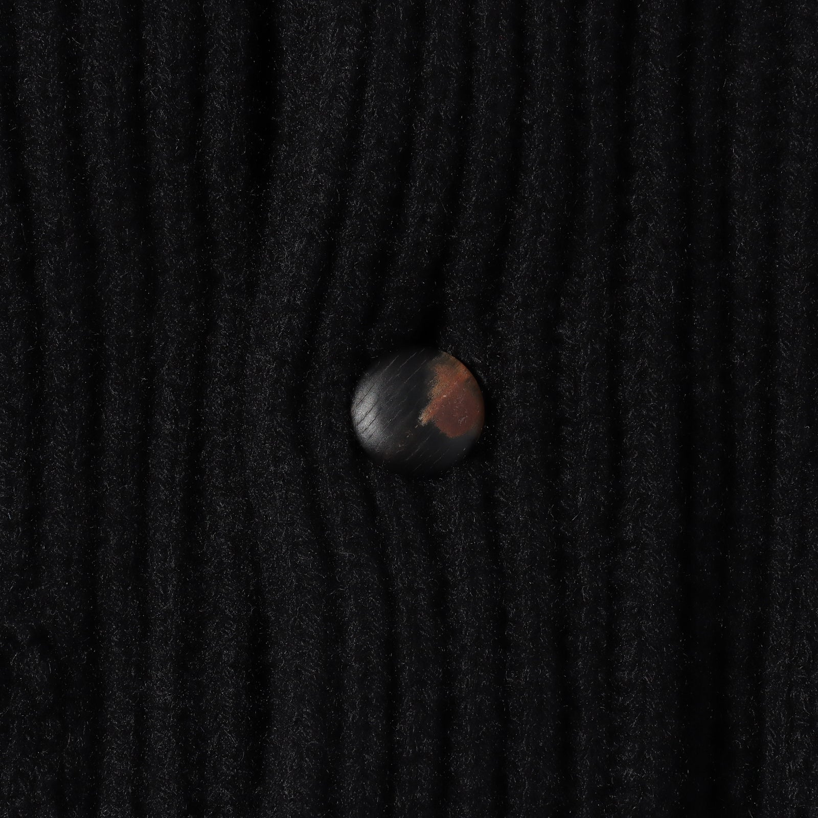 nomiamo（ノミアモ）カシミヤショールカラーカーディガン ブラック